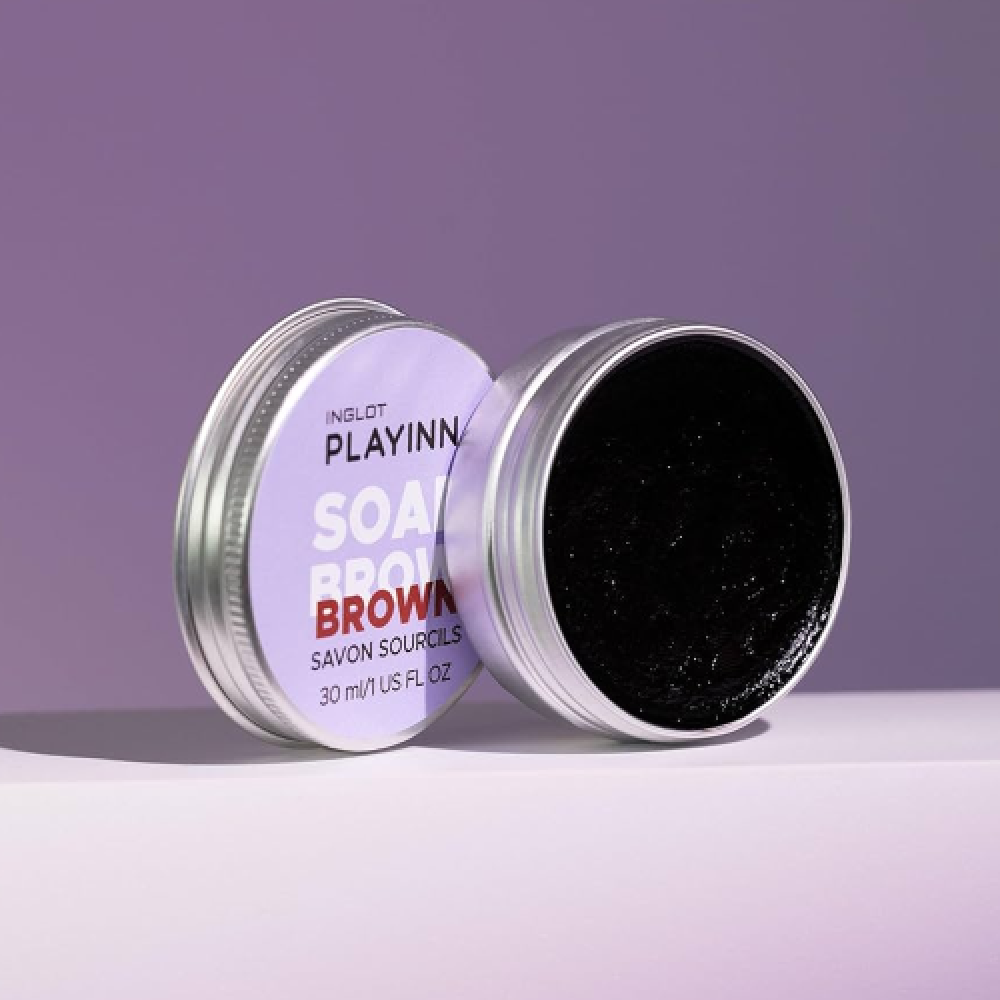 Play In Eyebrow Soap from Inglot, brown