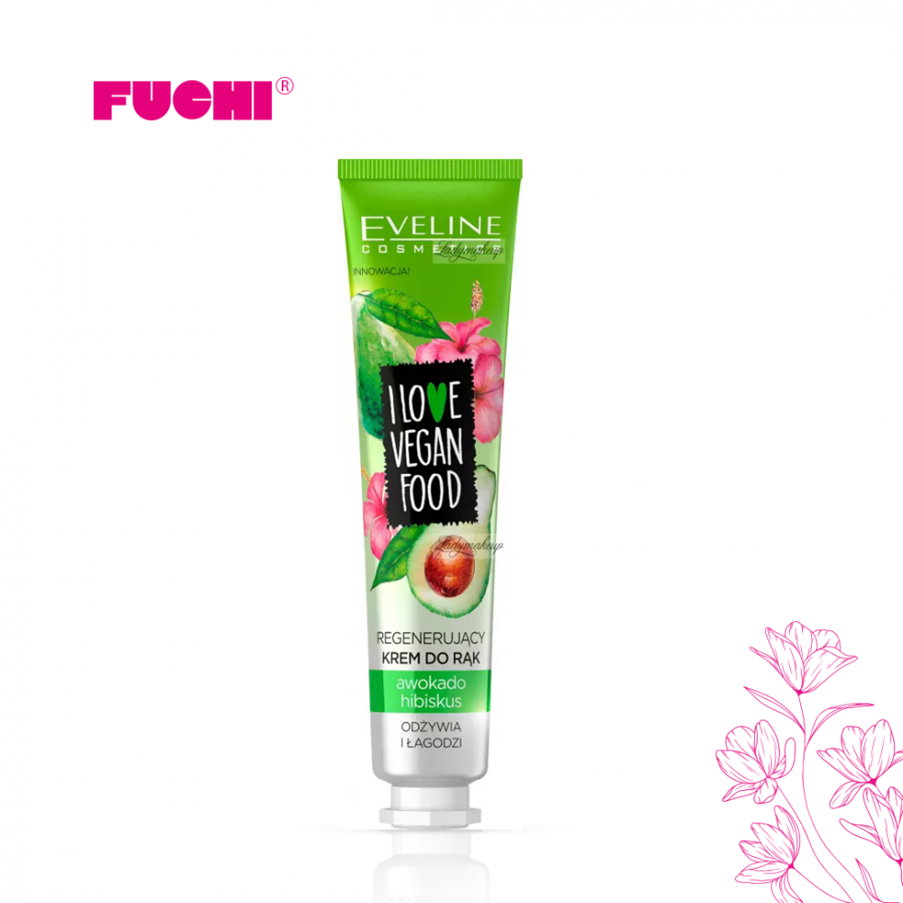 كريم مجدد لليدين بالأفوكادو وخلاصة الكركديه من إيفلين - 50 مل