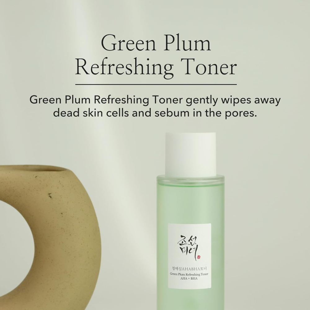 تونر البرقوق الأخضر المنعش AHA + BHA من بيوتي اوف جوسون - 150مل