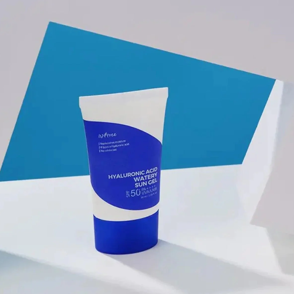 واقي شمس جل مائي بحمض الهيالورونيك بعامل حماية من الشمس 50+ من اسنتري - 50مل