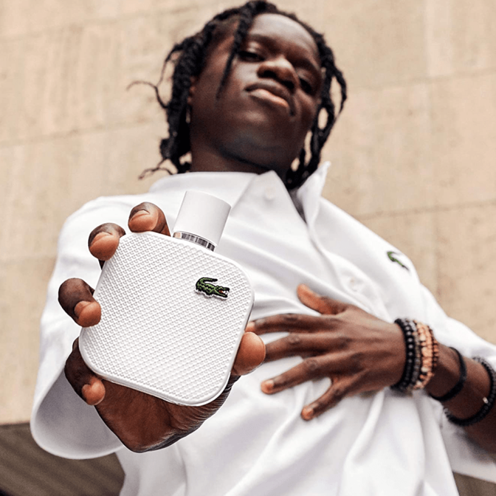 عطر لاكوست الابيض الرجالي او دو تواليت 100مل