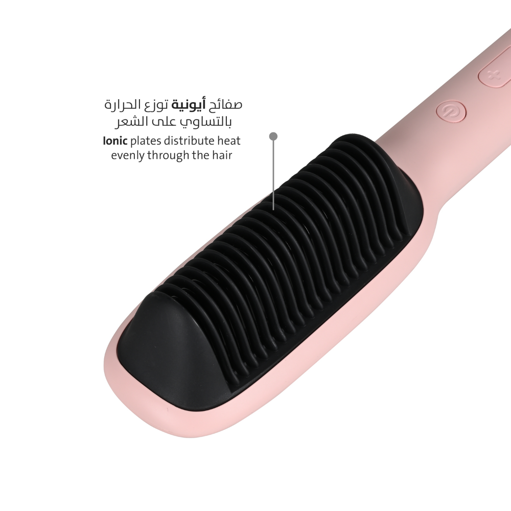 Label Straight Pro Pink Hair Straightener