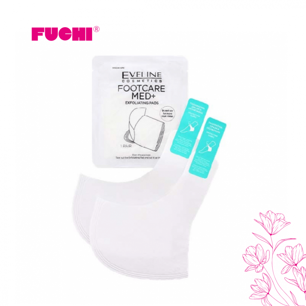 قناع تقشير وترطيب القدمين فوت كير ميد + من إيفلين - زوج واحد