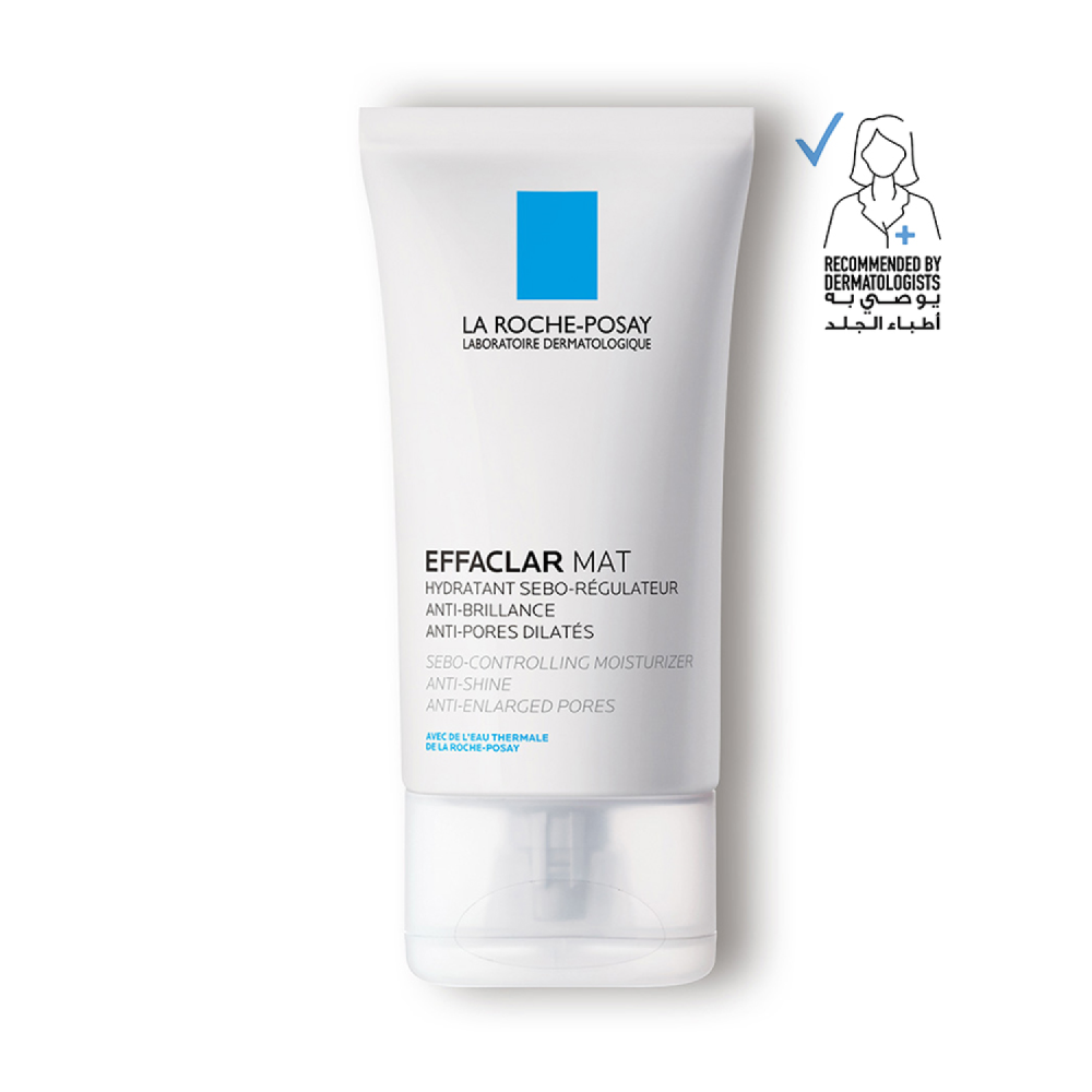 كريم إيفاكلار مات للتحكم في اللمعان وترطيب البشرة الدهنية من لاروش بوز