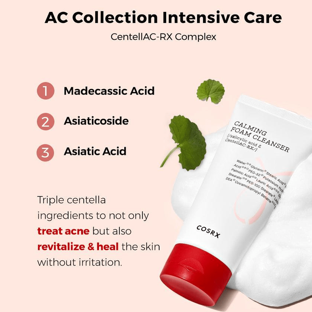 منظف ​​رغوي مهدئ من مجموعة ايه سي 2.0 - 50 مل من كوسركس