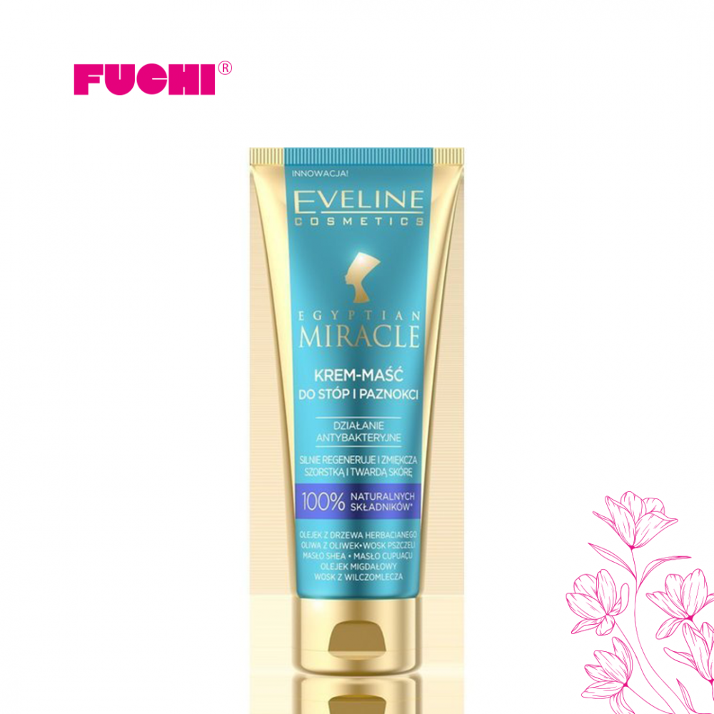 كريم ايجيبشان ميراكل لترطيب القدمين والأظافر من إيفلين - 50 مل