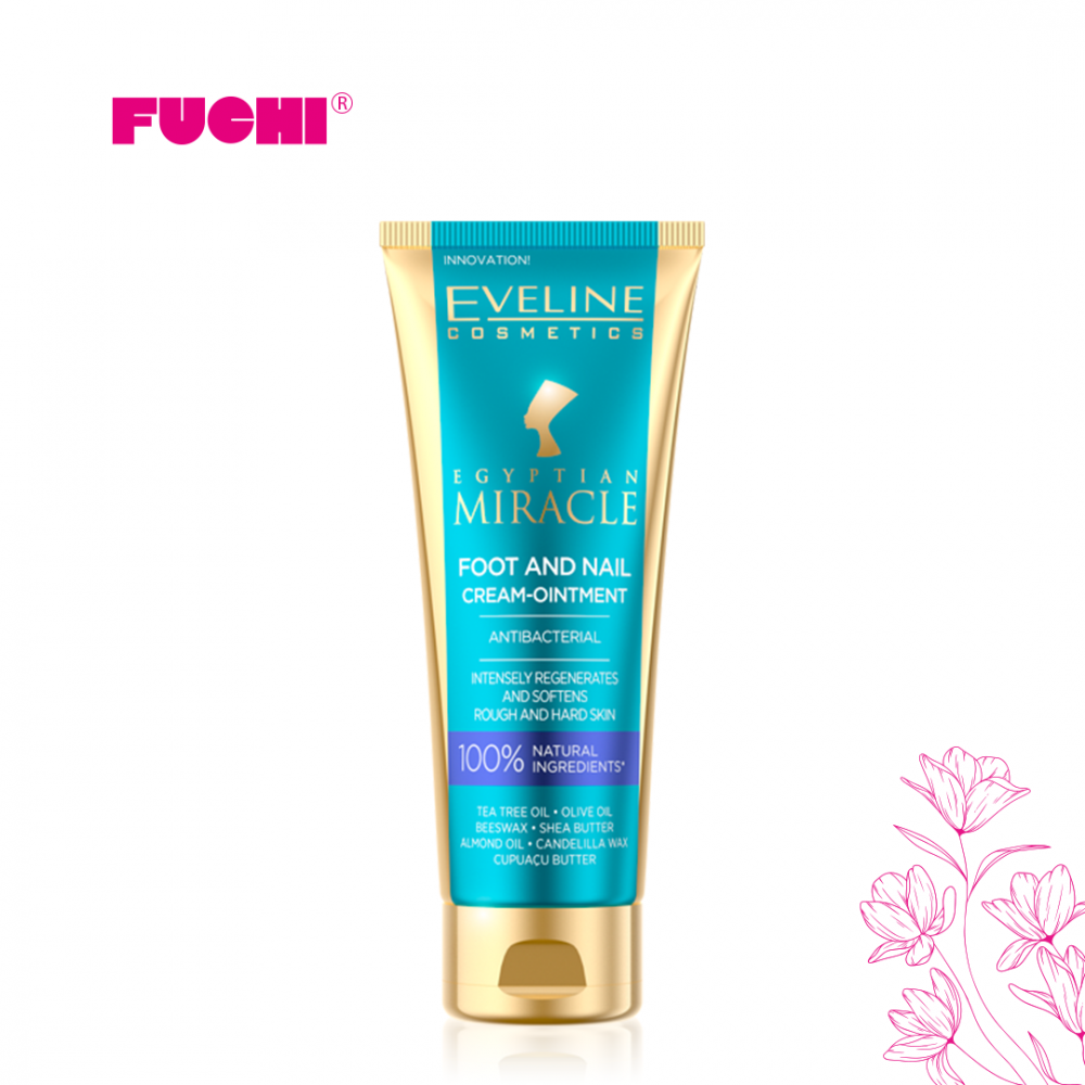 كريم ايجيبشان ميراكل لترطيب القدمين والأظافر من إيفلين - 50 مل