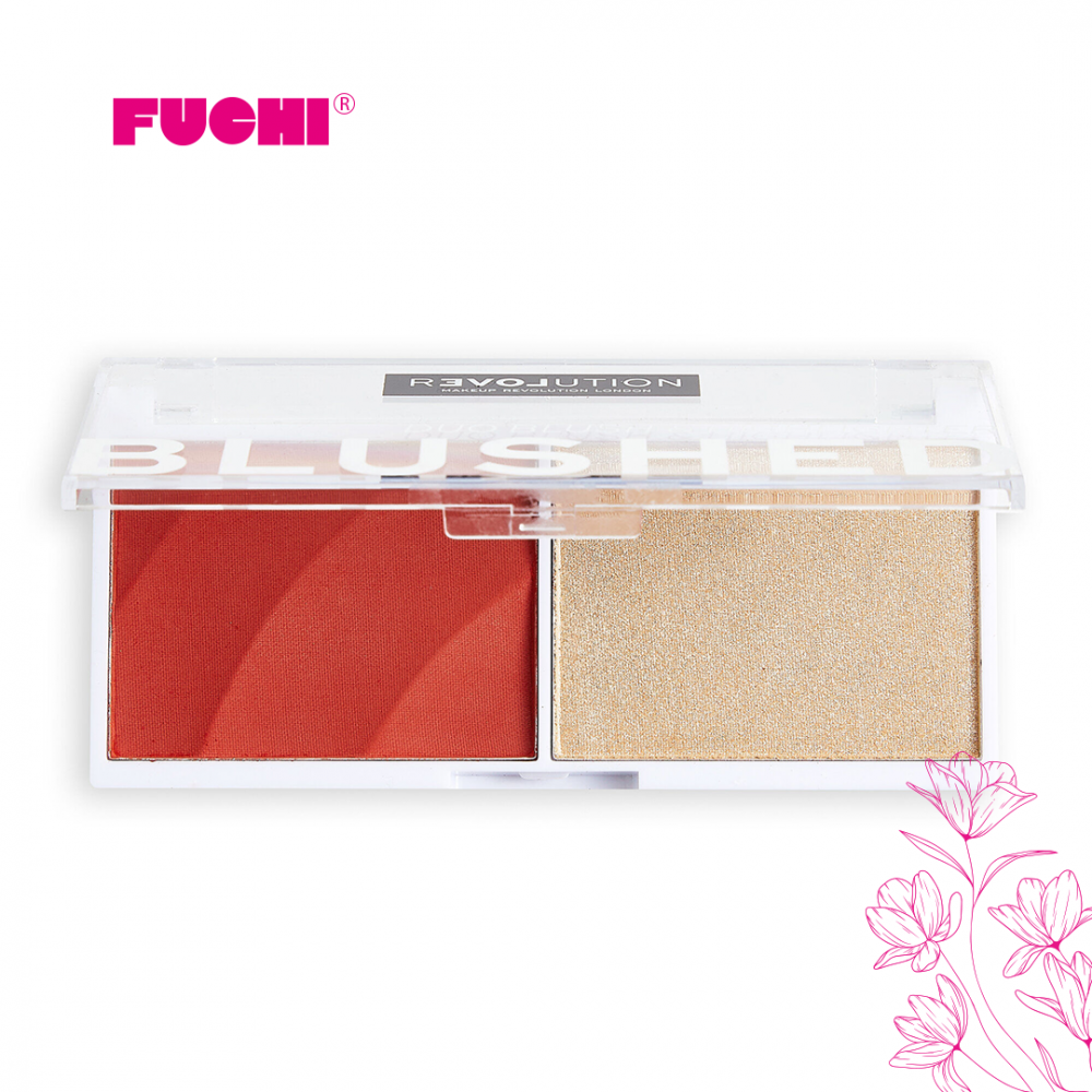 بلاشر احمر خدود واضاءة هايلايتر كولور بلاي بلشد من ريلوف - داي دريم