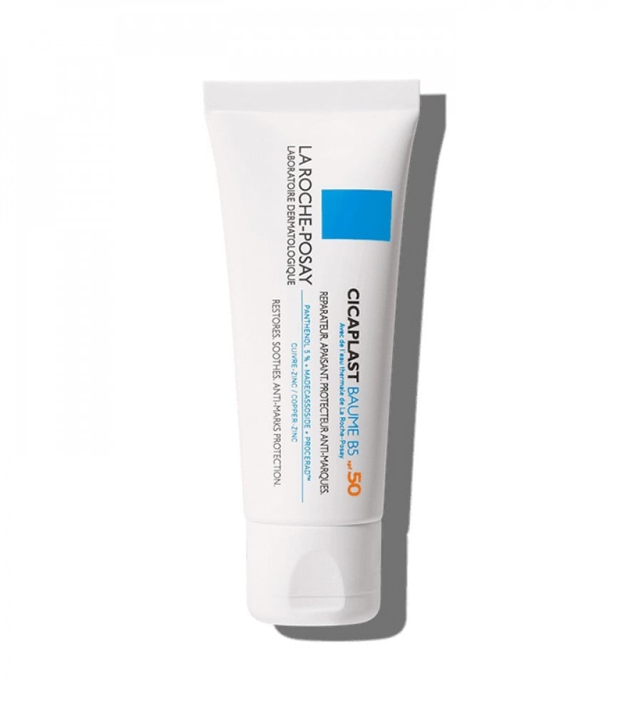 بلسم مرطب وملطف سيكابلاست بوم B5 مع حماية من الشمس SPF50 من لاروش بوزيه 40مل