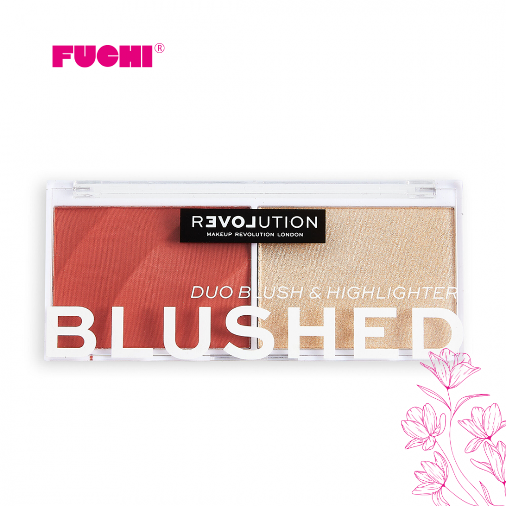 بلاشر احمر خدود واضاءة هايلايتر كولور بلاي بلشد من ريلوف - داي دريم