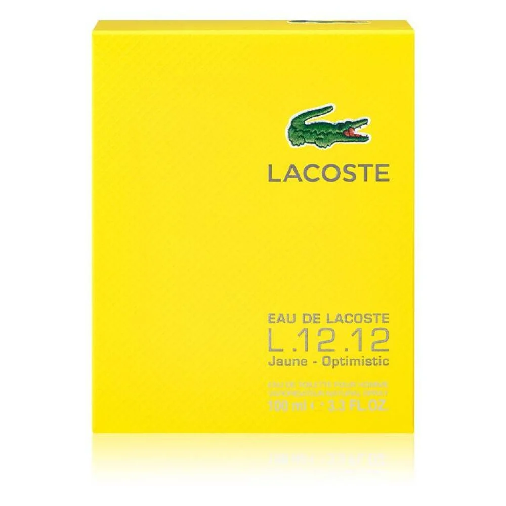 عطر لاكوست الاصفر الرجالي او دو تواليت 100مل