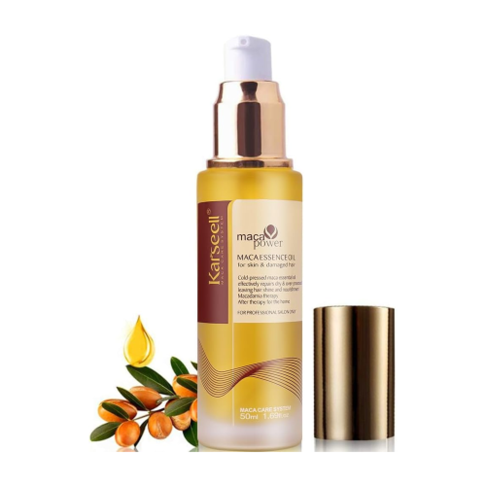 زيت ماكا العطري للجسم والشعر التالف من كارسيل - 50مل
