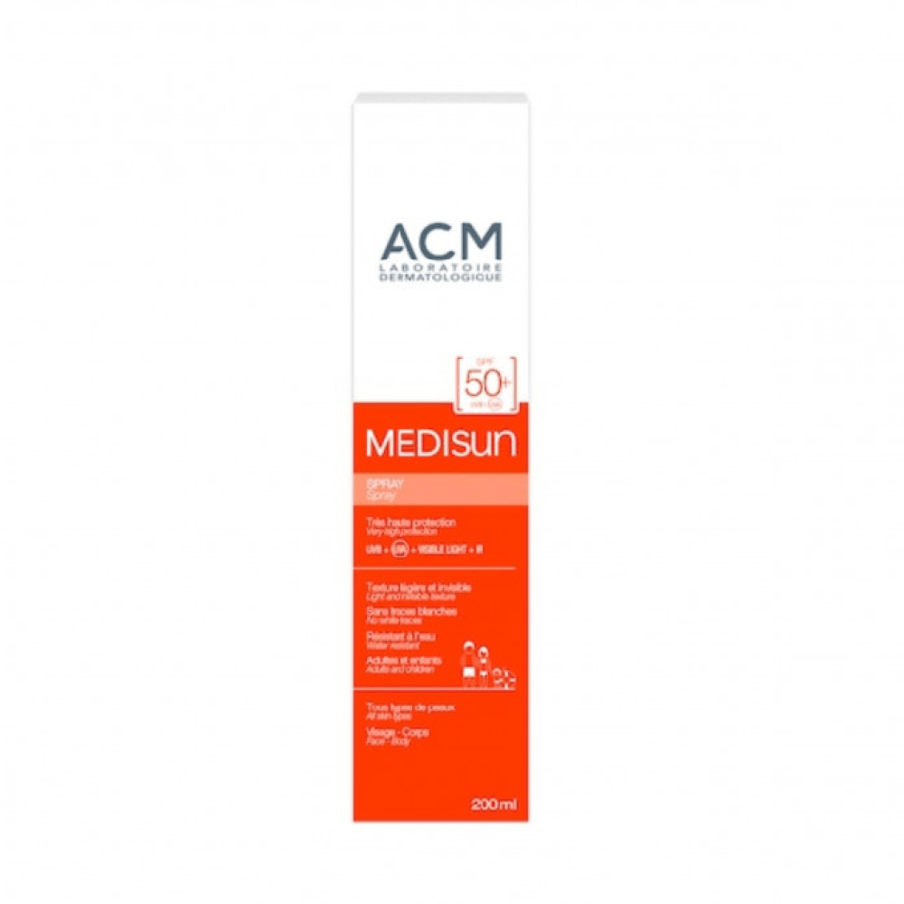 ACM Medi-Sun Sunscreen Spray SPF 50 200ml