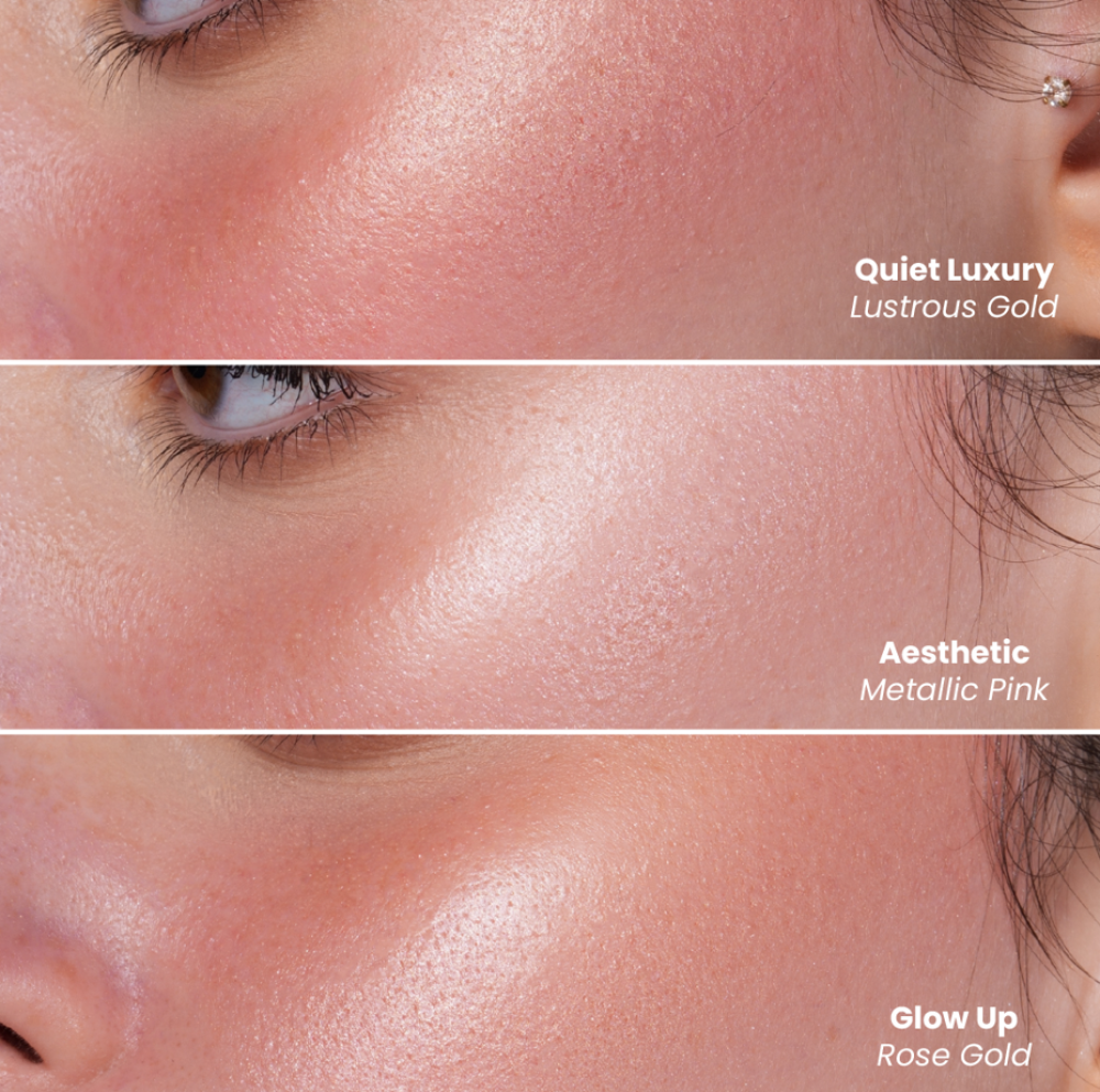 لوكا هايلايتر 02 استاتيك ميتاليك وردي