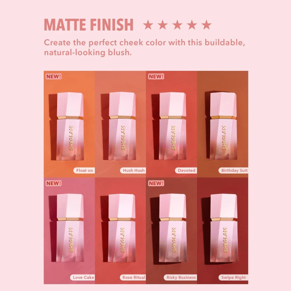 Shiglam Liquid Blush Beetle Talc