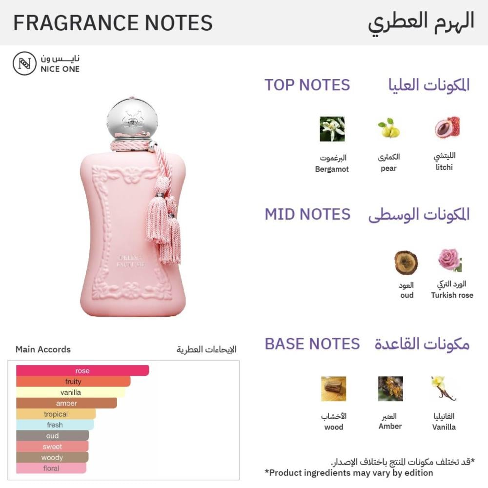 عطر مارلي ديلينا اكسكلوسيف او دو بارفيوم 75مل