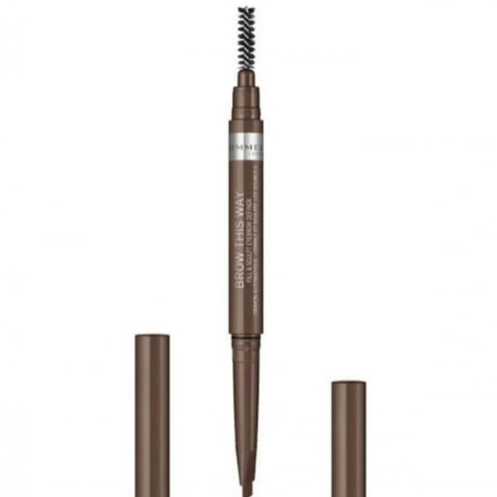 محدد حواجب ذيس واي فيل اند سكالبت من ريميل لندن بني متوسط 002