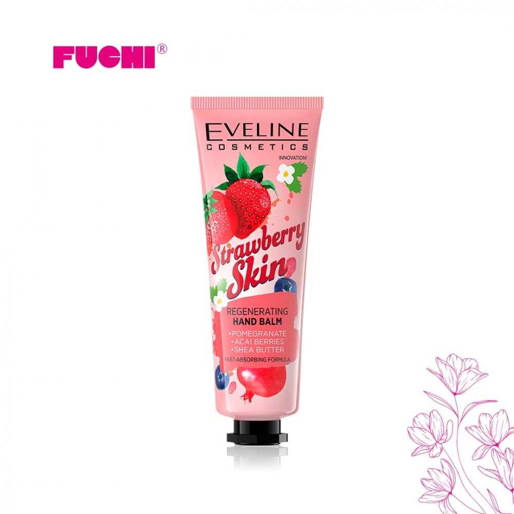 بلسم مجدد لليدين الجافة والخشنة بخلاصة الفراولة 50 مل