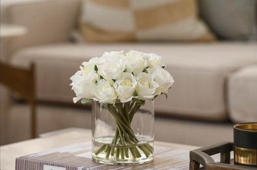 فازه جوري ابيض