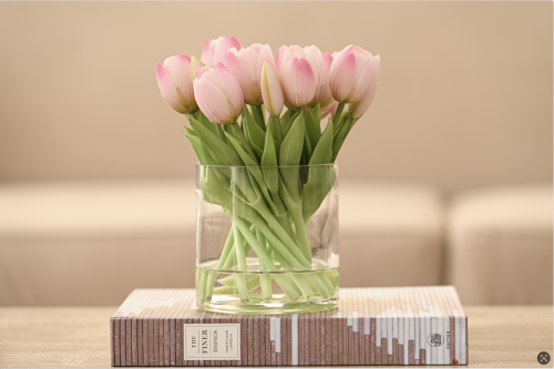 توليب زهري ملمس طبيعي