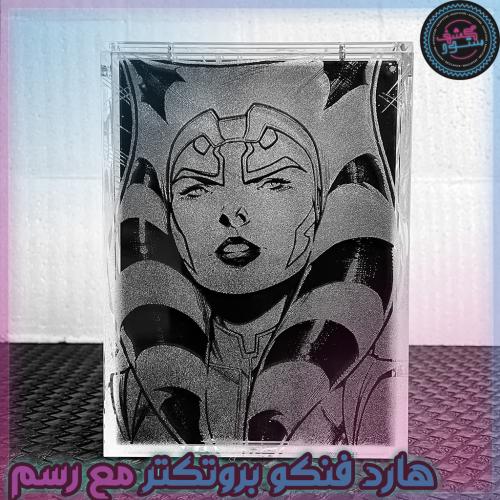 حامي بوبشيلد درع مخصص لفنكو بوب مع الرسم Custom PopShield Armor Funko POP Protector  Ahsoka