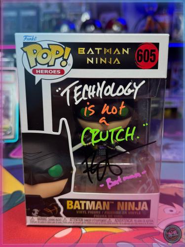 Funko Pop #605 Batman Ninja Signed By Roger Craig Smith + Prime COA