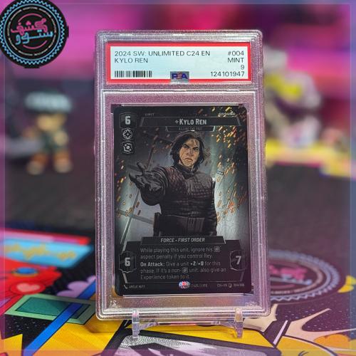 PSA 09 TCG 2024 SW: Unlimited C24 EN Kylo Ren