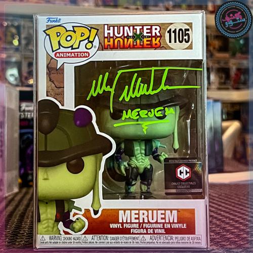 Funko Pop Hunter X Hunter #1105 Meruem Signedby Max Mittelman, JSA