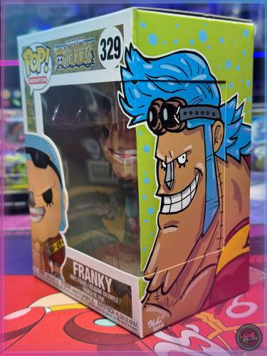 Funko POP Animation One Piece Franky with Custom art