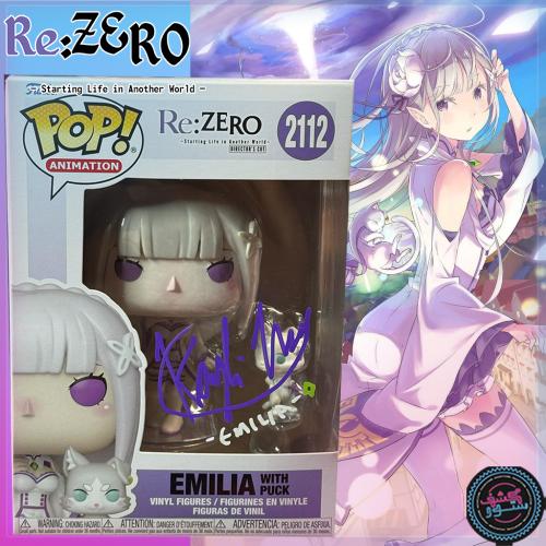 Funko Re: Zero Starting Life in Another World: Emilia Signed by Mallorie Rodak