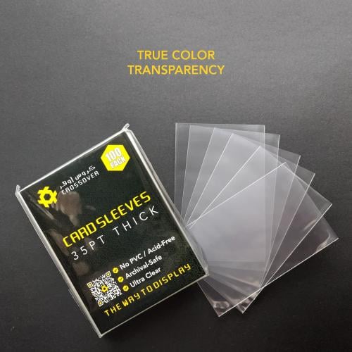 سليفز لبطاقات التي سي جي - حزمة 100 = card sleeves