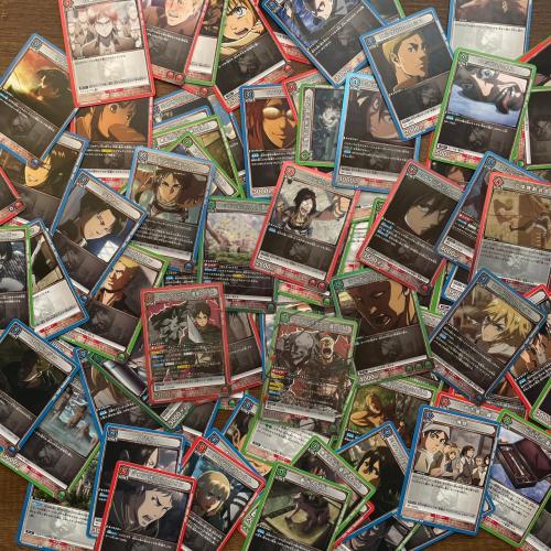 بطاقات انمي - Attack on Titan - هجوم العمالقه