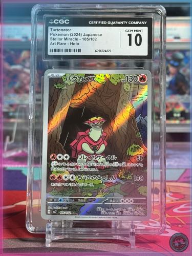 CGC - Pokémon Stellar Miracle - Turtonator - ART rare
