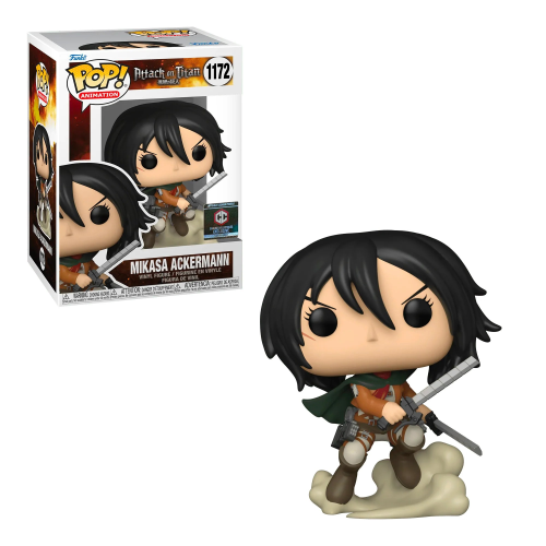 Funko Pop! Animation: Attack on Titan - Mikasa Ackermann Exclusive