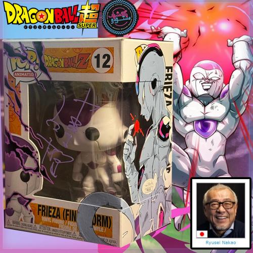 Funko Pop! Vinyl: Dragon Ball Z Frieza (Final Form) #12 #1584 Signed Japanese JVA Ryusei Nakao  JSA COA