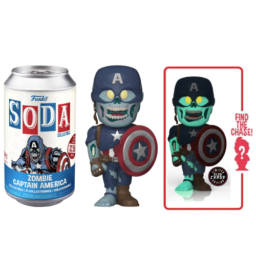 Funko Soda Marvel What If...?: Zombie Captain America