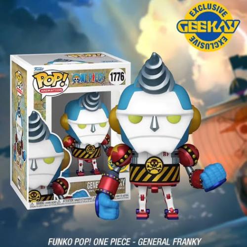 Funko Pop! Animation: One Piece-General Franky Geekay Exclusive