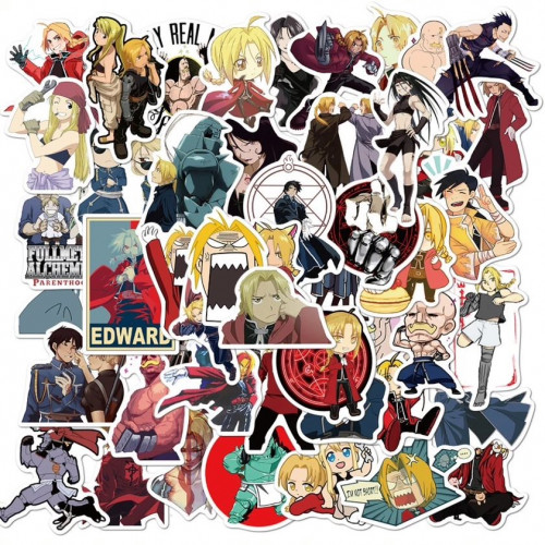 Anime Fullmetal Alchemist Sticker استكرات انمي فل...