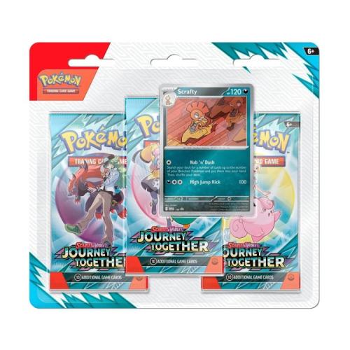 Pokemon: Scarlet & Violet Journey Together 3-Pack...