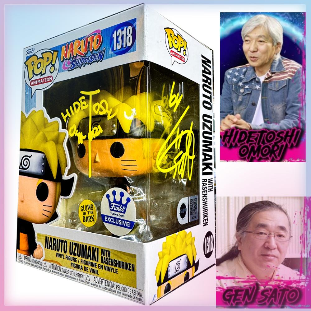 Naruto Uzumaki 2024 Signed Funko Pop