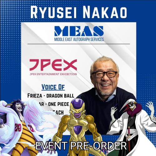 Ryūsei Nakao - Signed Autograph Service