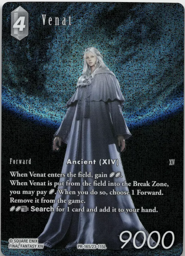 Final Fantasy TCG Hidden Trials Venat Full Art PR-...