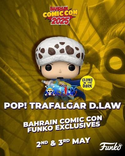 Funko Pop! Vinyl: One Piece - Law-Bahrain Comiccon 2025 (Exclusive) #1896