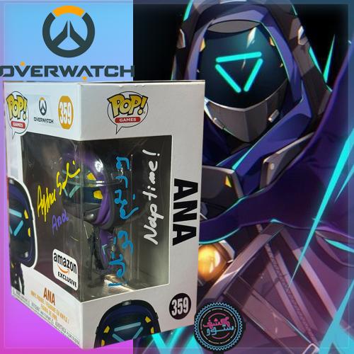 Funko Pop Overwatch Ana 359 Amazon Exclusive Signed by Aysha Selim