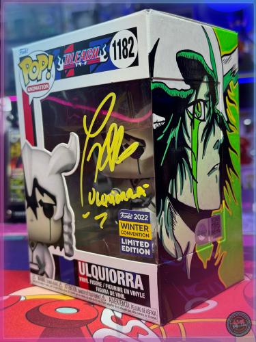 Funko POP! Anime Bleach ULQUIORRA #1182 SIGNED Tony Oliver + Custom ART + SWAU
