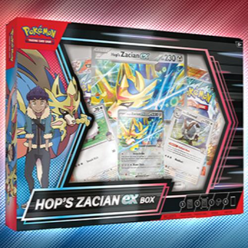 Pokemon: Hop's Zacian ex Box