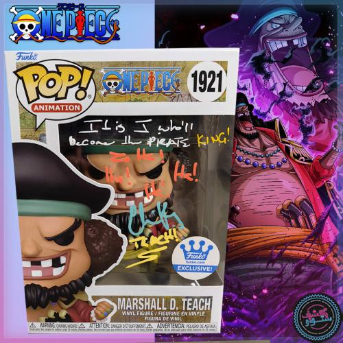 Funko One Piece - Marshall D. Teach - Funko Excl Signed Chris Rager