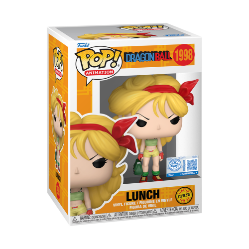 Funko Pop! Dragon Ball: Lunch (Blonde Hair) CHASE #1998 Special Edition