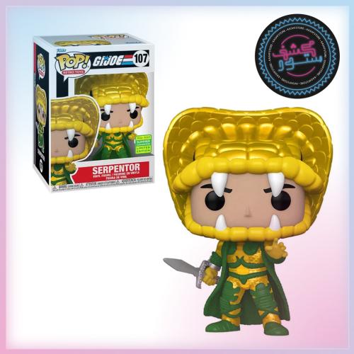 Funko Pop Serpentor #107 2022 Summer Convention Limited Edition G.I. Joe