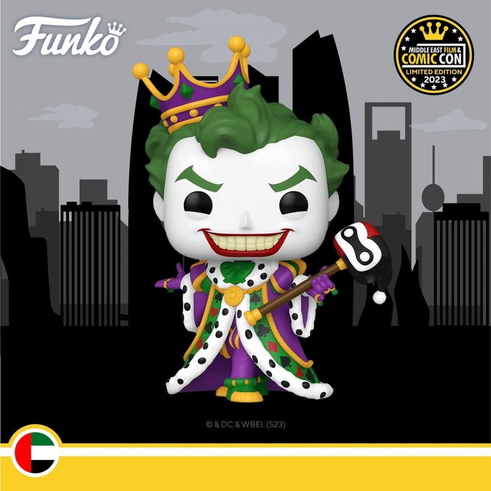 FUNKO POP DC HEROES BATMAN EMPEROR THE JOKER 457 NYCC 2022